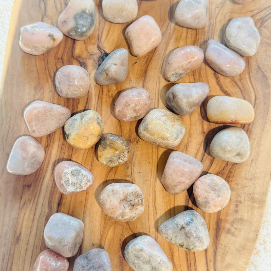 Sarah Belle - Pink Amethyst Tumble