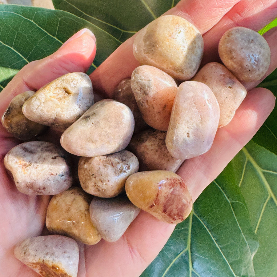 Sarah Belle - Pink Amethyst Tumble