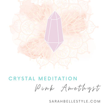 Sarah Belle Crystal Mediation pink amethyst