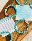 Sacred Expression handmade gemstone bracelet from Sarah Belle