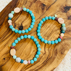 Sacred Expression handmade gemstone bracelet from Sarah Belle