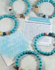 Sacred Expression handmade gemstone bracelet from Sarah Belle