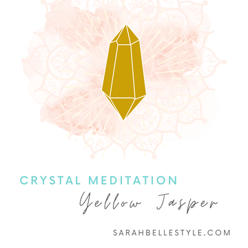 Sarah Belle Crystal Meditation Yellow Jasper