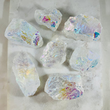 arah Belle Angel Aura Satyaloka Azeztulite Quartz for Ascension and Crown Chakra