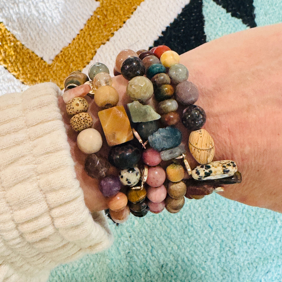 Sarah Belle stacking bracelets