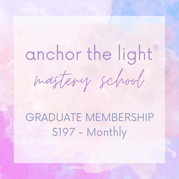 anchor the light mastery school graduate membership