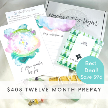 sarah belle anchor the light ritual kit and practice yearly