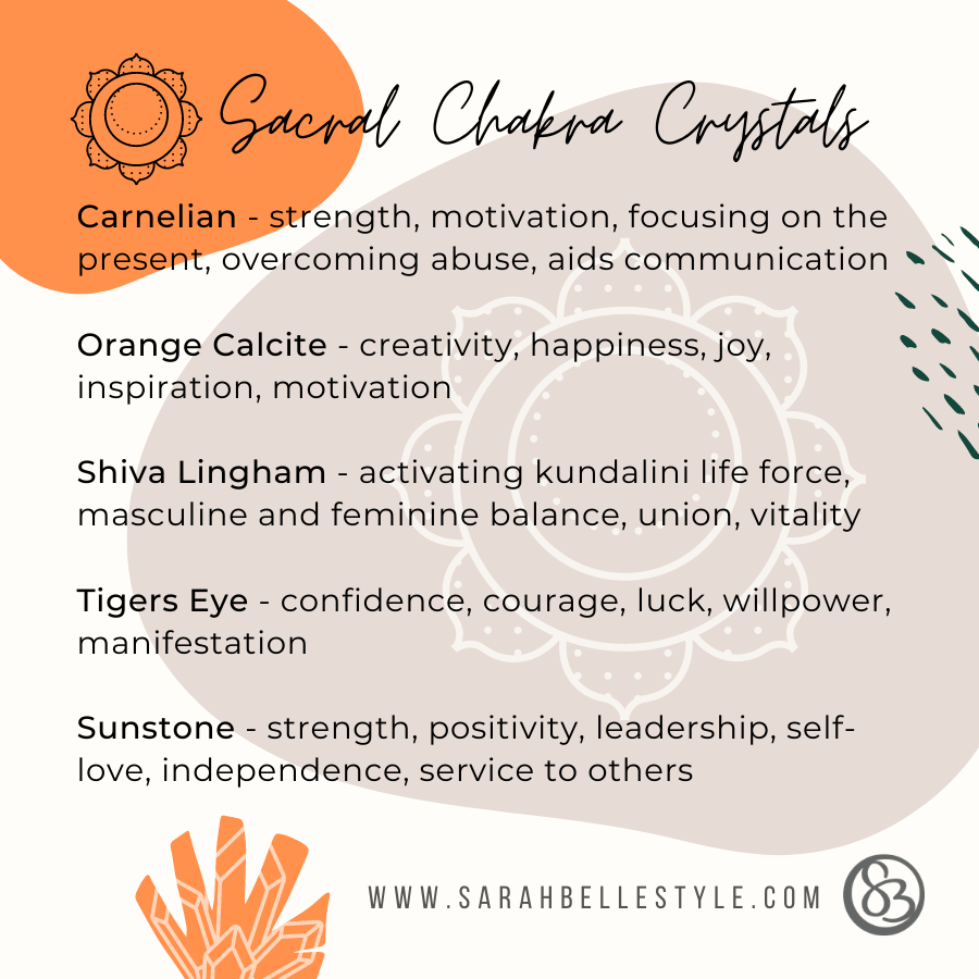 top crystals for sacral chakra