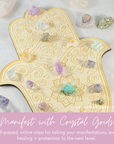 Manifest with crystal grids digital course by Sarah Belle