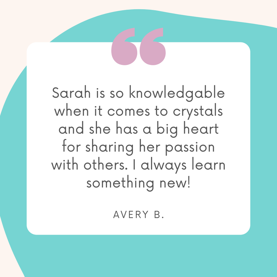 testimonial for sarah belle courses