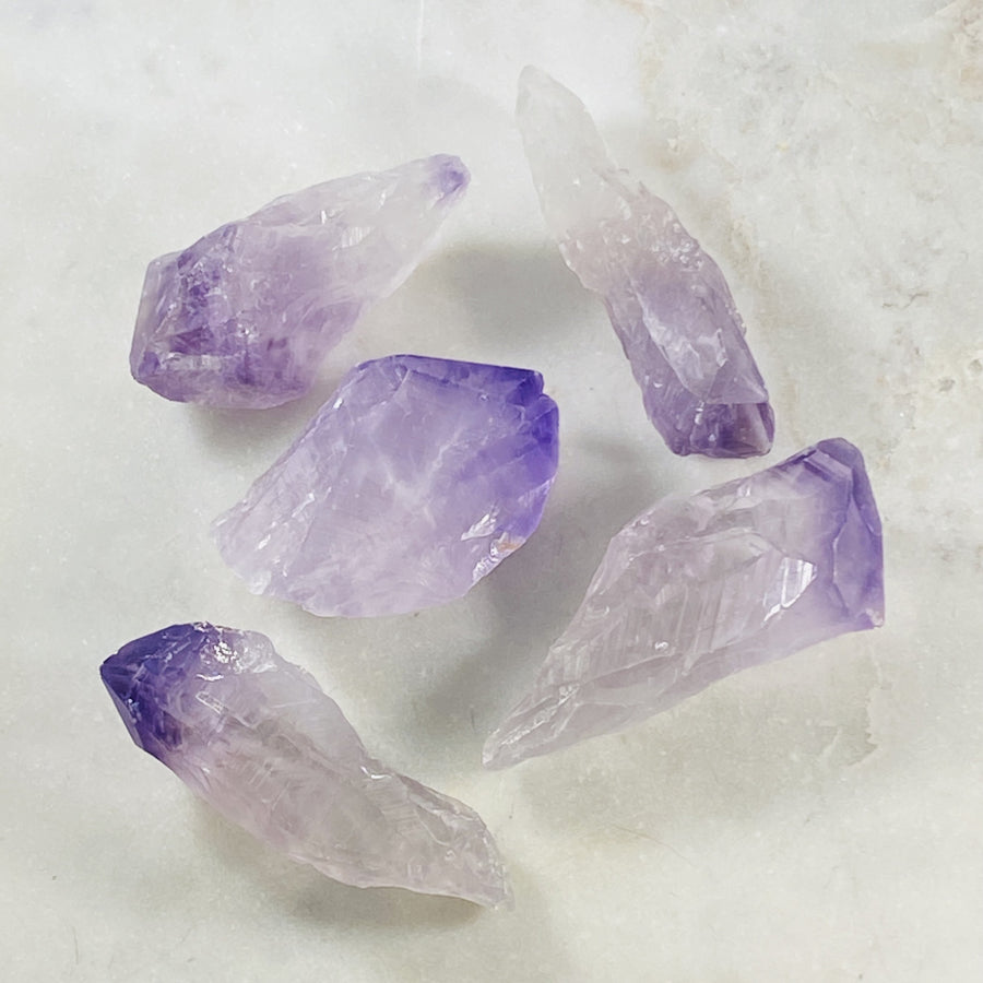 Amethyst points medium