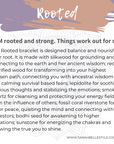 about the rooted stacking bracelet by sarah belle