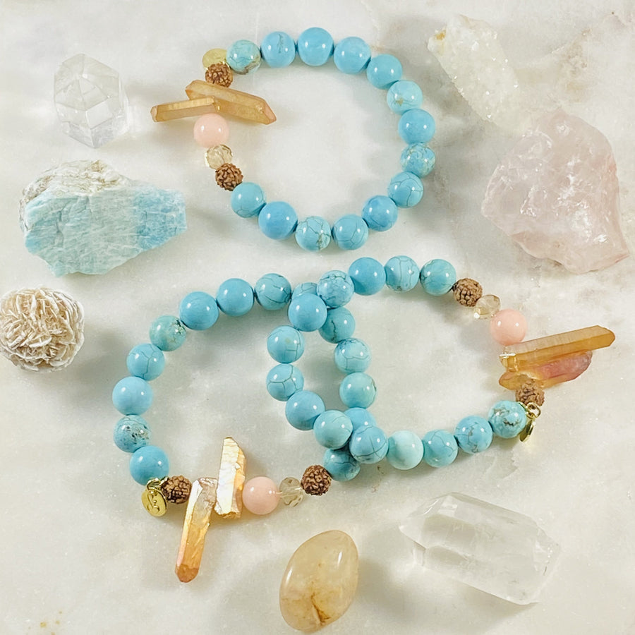 Brighten healing gemstone bracelet