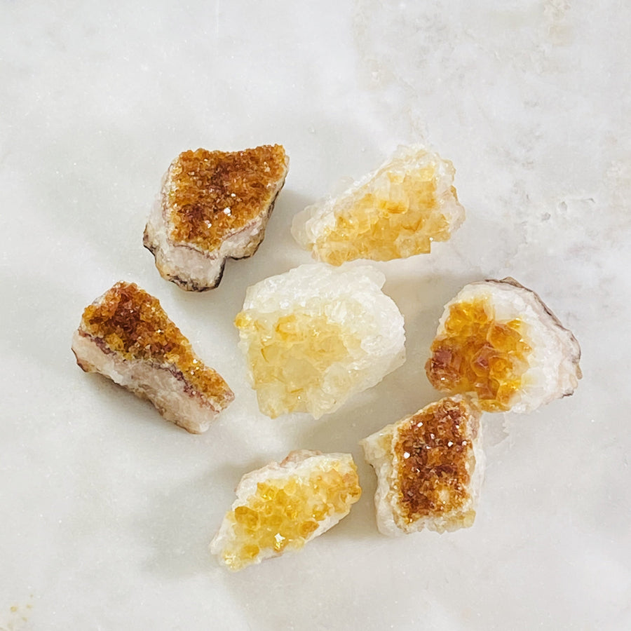 citrine cluster healing crystal energy