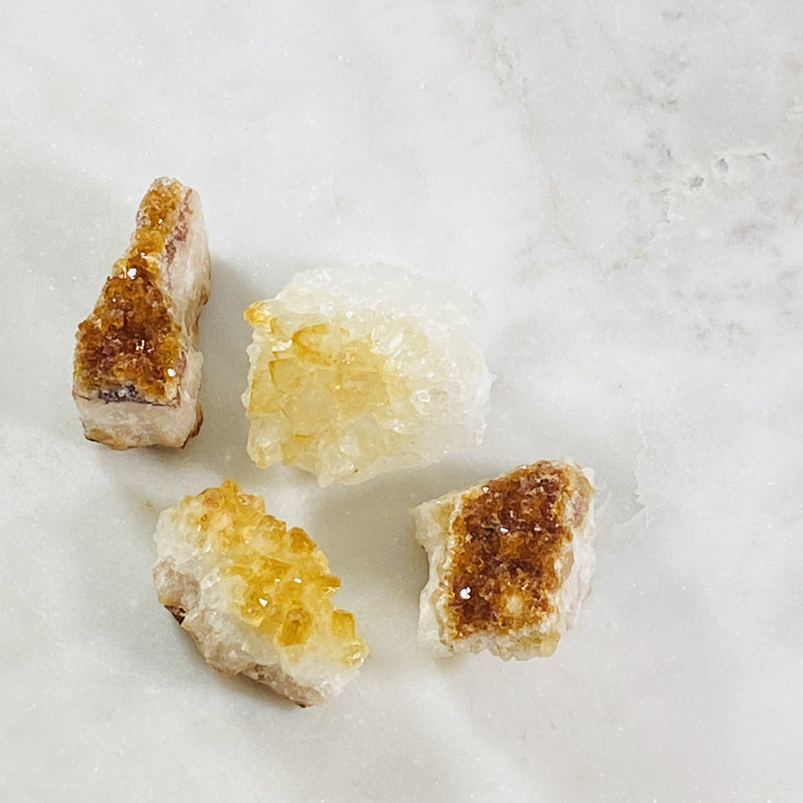 citrine cluster healing crystal energy