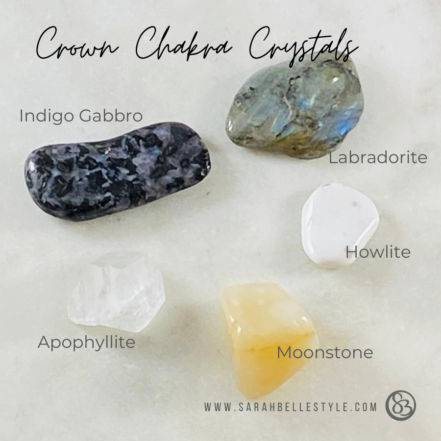 top five crystals for crown chakra balance