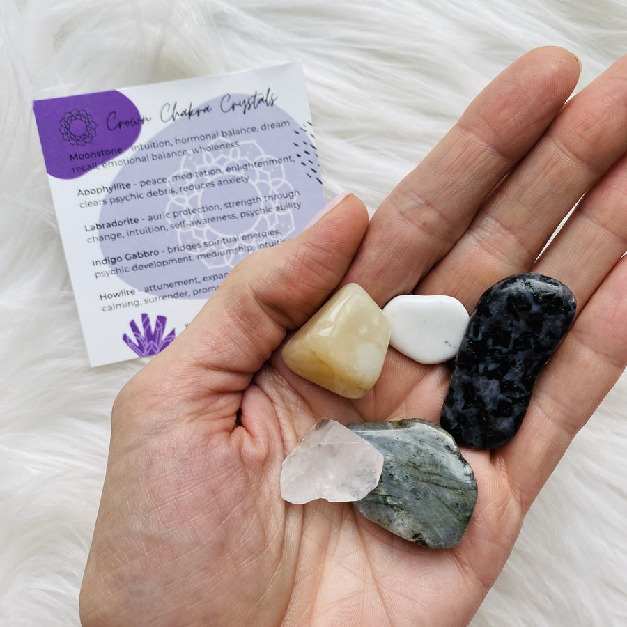 crown chakra crystals