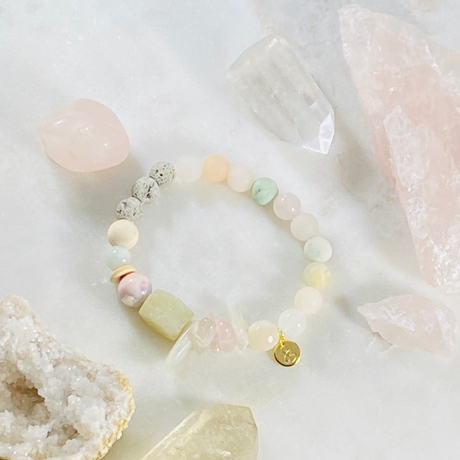 healing gemstone bracelet custom jewelry