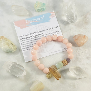 Empowered Stacking Bracelet by Sarah Belle