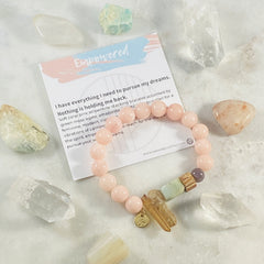 Empowered Stacking Bracelet by Sarah Belle