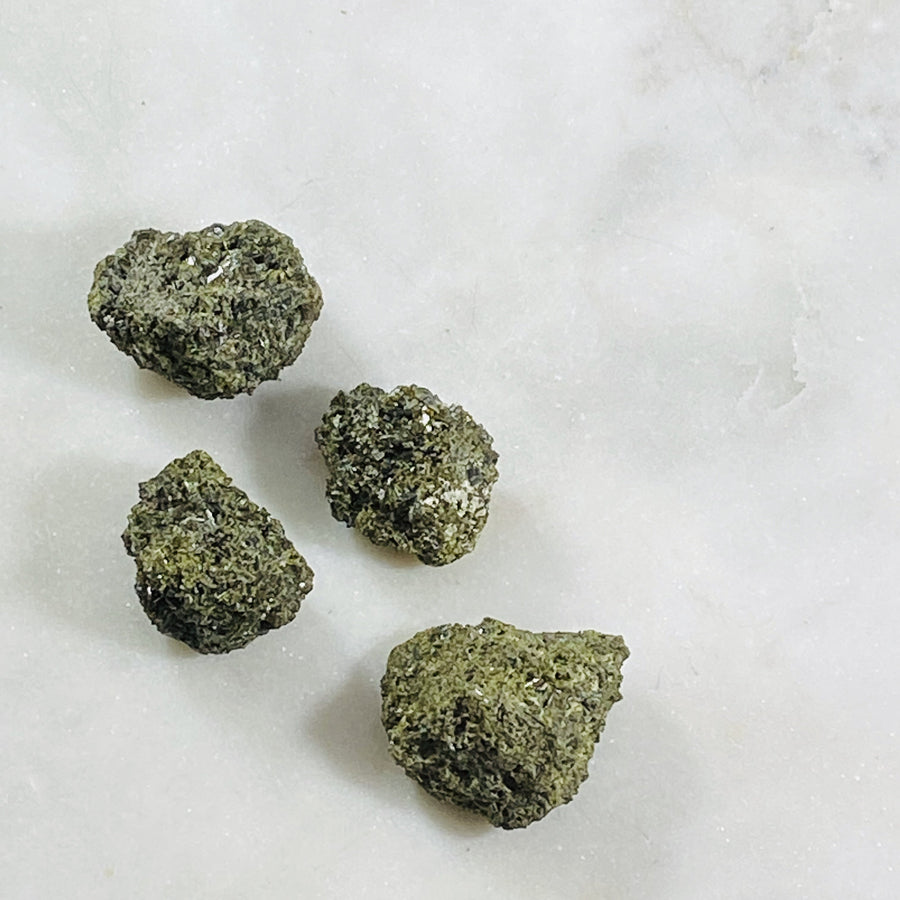 Raw Epidote Healing Crystal Energy for dispelling negativity 
