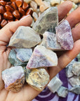 raw flourite for third eye by sarah belle