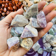 raw flourite for third eye by sarah belle