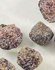 Natural garnet gemstone