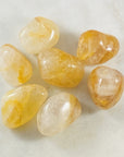 golden healer quartz tumbles Sarah Belle