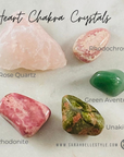 top five healing crystals for heart chakra