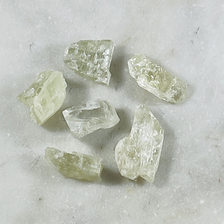 hiddenite crystal from sarah belle