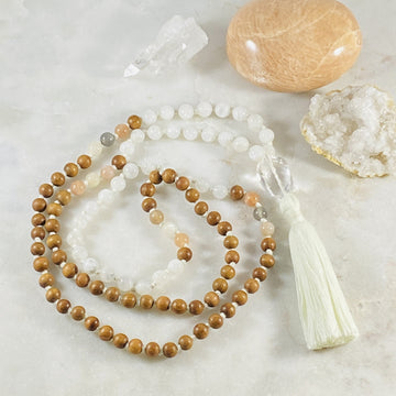 Higher Consciousness Mala for spiritual practice and meditation by Sarah Belle