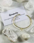 quartz intention cuff from sarah belle