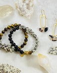 Handmade healing gemstone bracelet for promoting courage