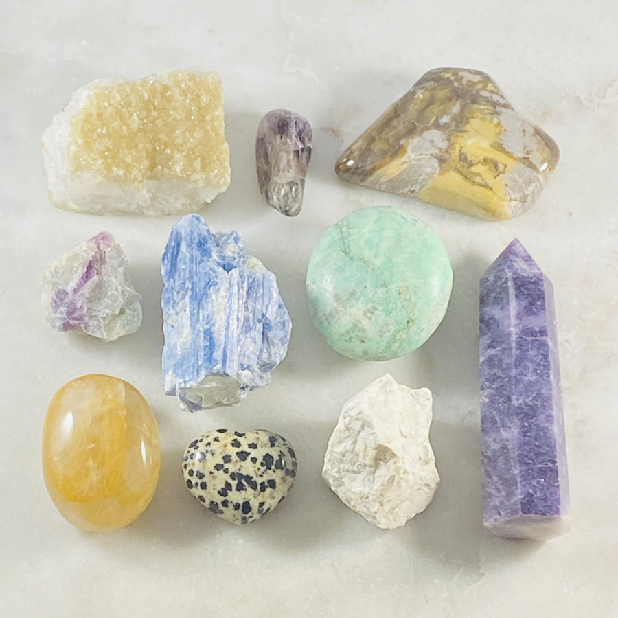 crystal energy from sarah belle for supporting your journey