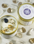 anchor the light ground and purify crystal candle from sarah belle