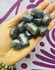 iolite tumbled stone for third eye