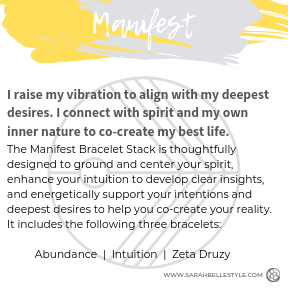 Manifest Bracelet Stack (Diffuser)