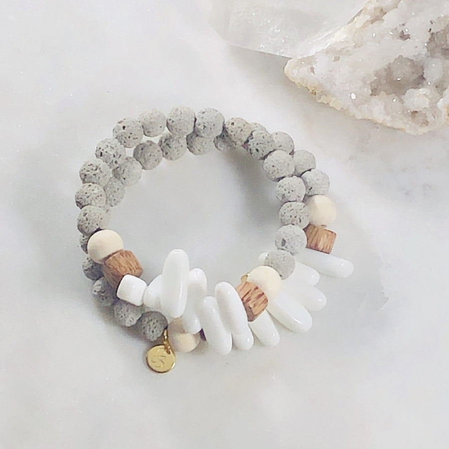 Bracelet of the Month! - Mindful Stacking Bracelet (Diffuser) 