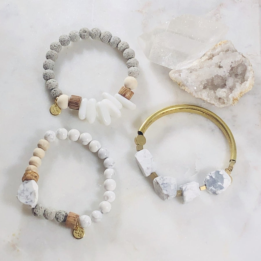 Bracelet of the Month! - Mindful Stacking Bracelet (Diffuser) 