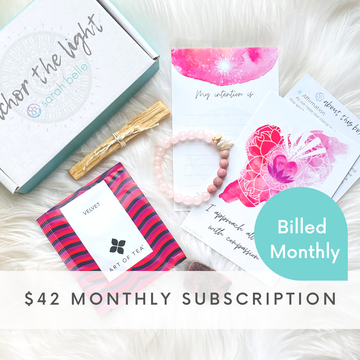 anchor the light ritual kit and practice by sarah belle