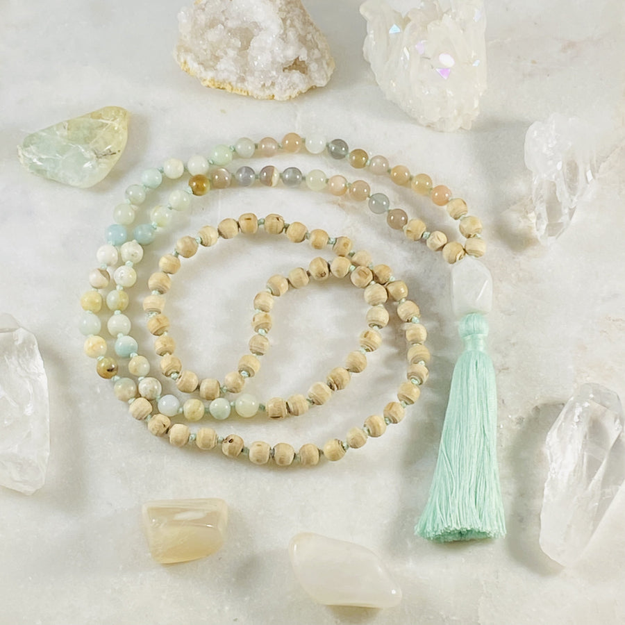 Peace mala for spiritual practice by Sarah Belle