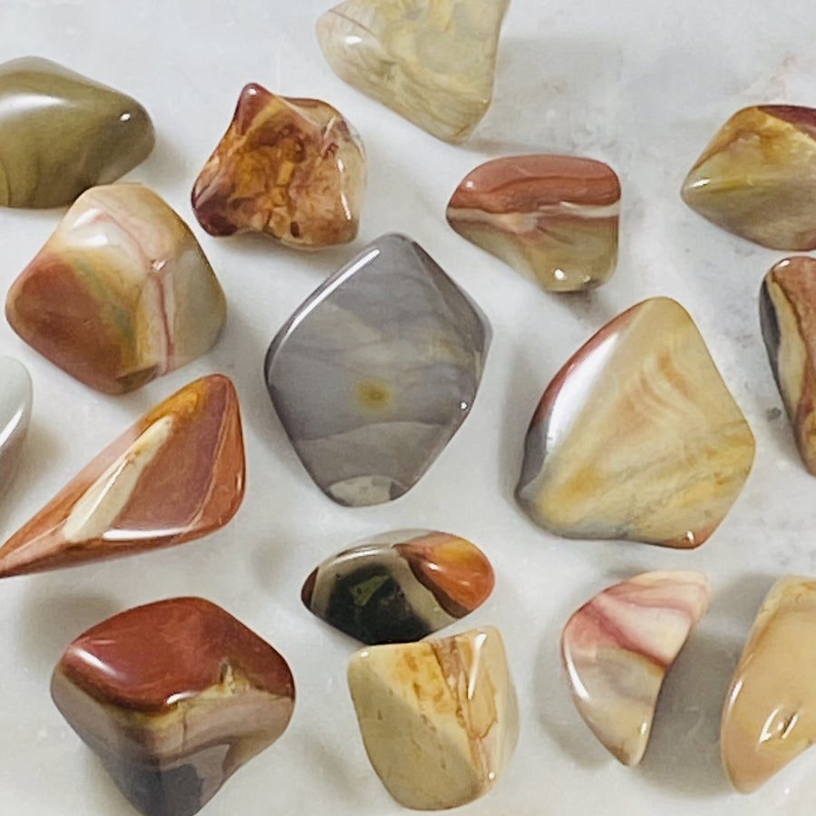 Desert jasper polychrome healing crystals