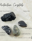 Healing crystals for protection