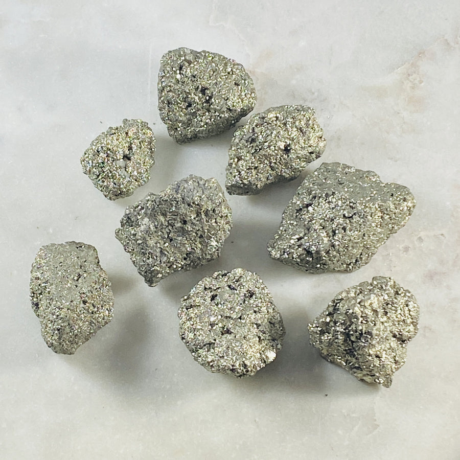 pyrite cluster for manifestation