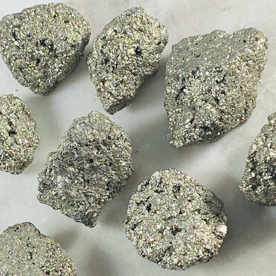 pyrite cluster for solar plexus chakra