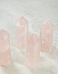 Rose Quartz Tumbled Stones Healing Crystals for Heart Chakra and Love