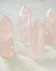 Rose Quartz Tumbled Stones Healing Crystals for Heart Chakra and Love