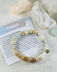 sarah belle crystal energy bracelet for balance and calming