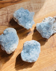 sarah belle celestite druzy cluster mini